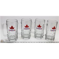 4 NEW MOLSON CANADIAN 1 LITRE BEER MUGS