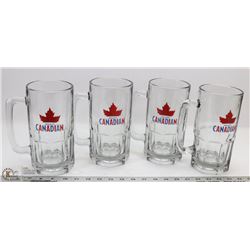 4 NEW MOLSON CANADIAN 1 LITRE BEER MUGS