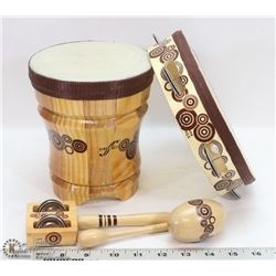 HANDMADE FIRST ACT TAMBOURINE,