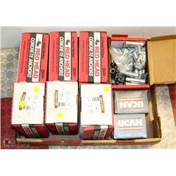 FLAT OF REDHEAD AND UCAN CONCRETE ANCHORS