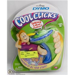 DYMO COOL CLICKS TALKING LABEL MAKER