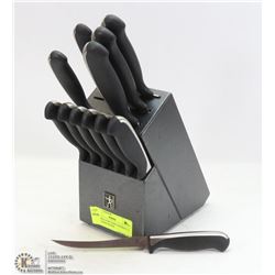 HENCKELS FINE EDGE SYNERGY 13 PIECE KNIFE BLOCK