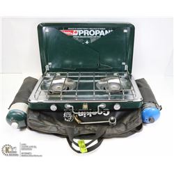 NEW COLEMAN PROPANE STOVE
