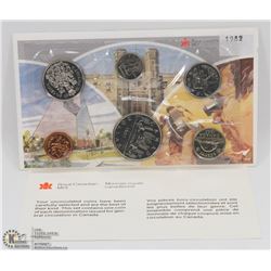 1982 CANADIAN 6 COIN UNCIRCULATED SET WITH COA