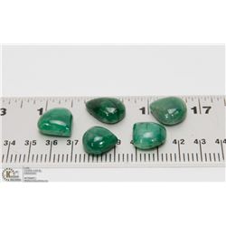 #87-NATURAL GREEN EMERALD GEMSTONE 94CT
