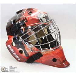 CSA APPROVED BAUER GOALIE HELMET - DARTH VADER