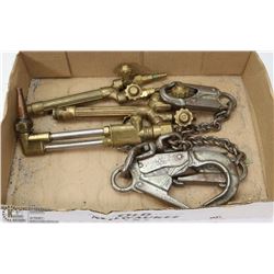 CUTTING TORCH AND TIE OFF FLAT