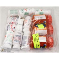 BAG OF MOTRIMAX PAIN RELIEVERS & WAKEUPS CAFFEINE