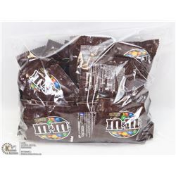 LOT OF 50 TREAT SIZE BAGS OF M & M MILK CHOCOLATE