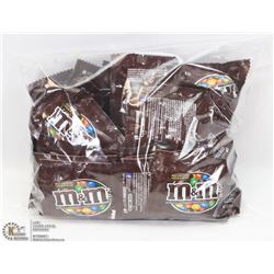 LOT OF 50 TREAT SIZE BAGS OF M & M MILK CHOCOLATE