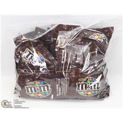 LOT OF 50 TREAT SIZE BAGS OF M & M MILK CHOCOLATE