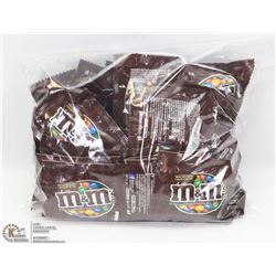 LOT OF 50 TREAT SIZE BAGS OF M & M MILK CHOCOLATE