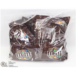 LOT OF 50 TREAT SIZE BAGS OF M & M MILK CHOCOLATE