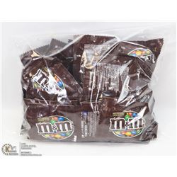 LOT OF 50 TREAT SIZE BAGS OF M & M MILK CHOCOLATE