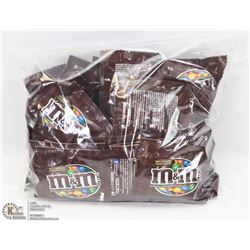 LOT OF 50 TREAT SIZE BAGS OF M & M MILK CHOCOLATE