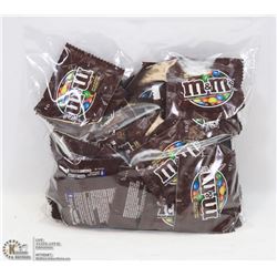 LOT OF 50 TREAT SIZE BAGS OF M & M MILK CHOCOLATE