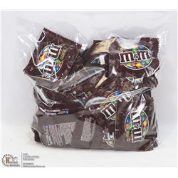 LOT OF 50 TREAT SIZE BAGS OF M & M MILK CHOCOLATE