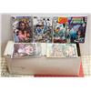 Image 1 : BOX OF COMICS OVER 250 ASSORTED -BAGGED & BOARDED