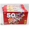 Image 1 : 4 BOXES OF 50 NESTLE MINI BARS