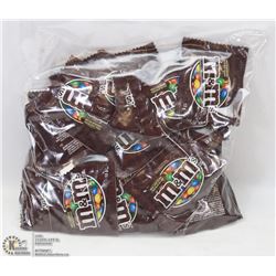 LOT OF 50 TREAT SIZE BAGS OF M & M MILK CHOCOLATE