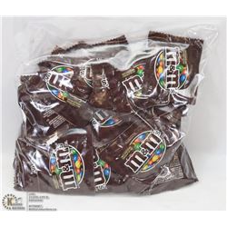 LOT OF 50 TREAT SIZE BAGS OF M & M MILK CHOCOLATE