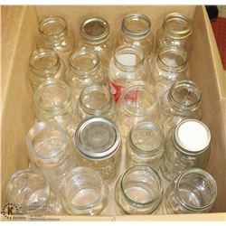 FLAT OF 1 LITER CANNING JARS