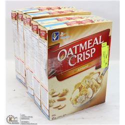 6 BOXES OF OATMEAL CRISP ALMOND CEREAL