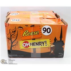 3 BOXES OF 90 SNACK SIZE CHOCOLATES