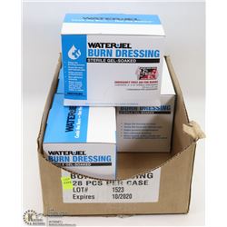 BOX OF BURN DRESSINGS