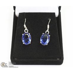 #25-TANZANITE GEMSTONE EARRINGS
