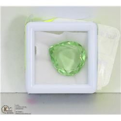 #90-GREEN TOPAZ GEMSTONE  11CT