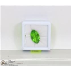 #64-TEKTITE MOLDAVITE GEMSTONE 14CT