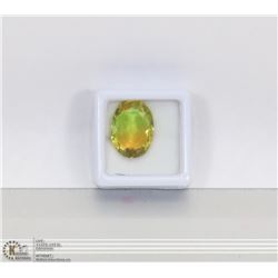 #47-MULTI-COLOR TOURMALINE OVAL SHAPE 11.20CT