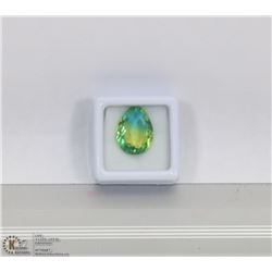 #35-MULTI-COLOR TOURMALINE PEAR  SHAPE 9.40CT