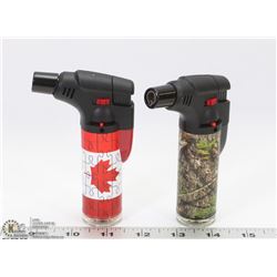 LOT OF 2 NEW REFILLABLE LIGHTERS