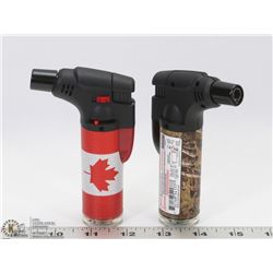 LOT OF 2 NEW REFILLABLE LIGHTERS