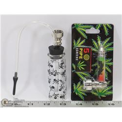 LOT OF NEW METAL PIPE WITH 5PC PIPE SCREENS WITH