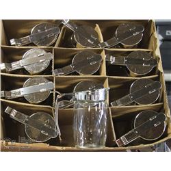 12 CHROME SUGAR/SYRUP DISPENSER NEW