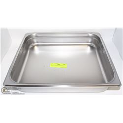 NEW STEAM PAN JOHNSON ROSE-HALF-SIZE