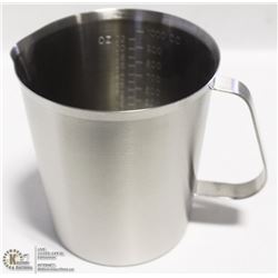 1000ML STAINLESS STEEL GRADUATED MEASURE