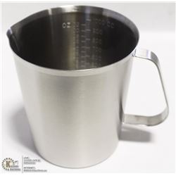 1000ML STAINLESS STEEL GRADUATED MEASURE