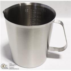 1000ML STAINLESS STEEL GRADUATED MEASURE