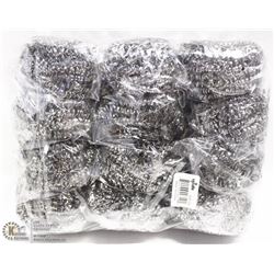 PACKAGE OF 12 POT SCRUBBERS