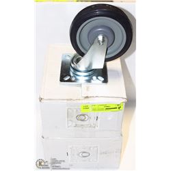 4 NEW NON-LOCKING CASTORS