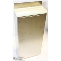 6" X 12" STAINLEES STEEL KNIFE RACK (WHITE) OMCAN