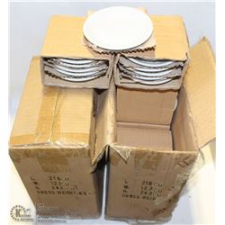 LOT OF 72 NEW COMMERCIAL SAUCERS