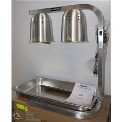 UNIWORLD TWO BULB WARMER WITH STAINLESS TRAY