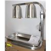 Image 1 : NEW UNIWORLD TWO BULB WARMER WITH STAINLESS TRAY