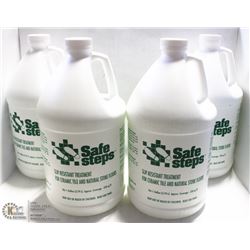 4 JUGS SAFE STEPS SLIP RESISTANT TREATMENT- 3.78L