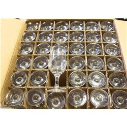 CASE OF 36 MANHATTAN WINE GLASSES 6.5 OZ
